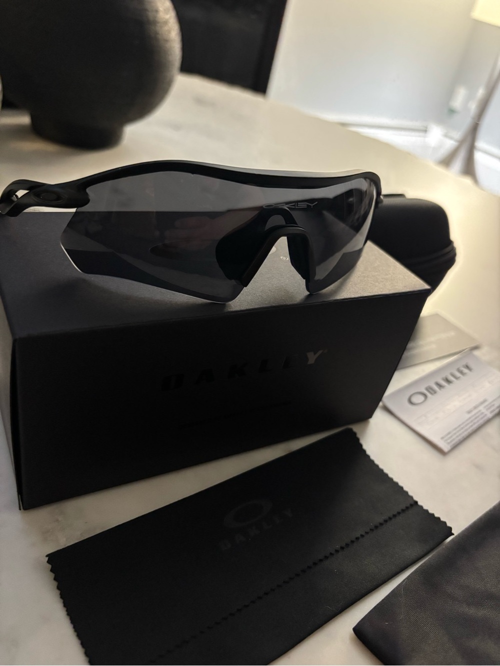 Oakley Radar Plate Matte Black Sunglasses